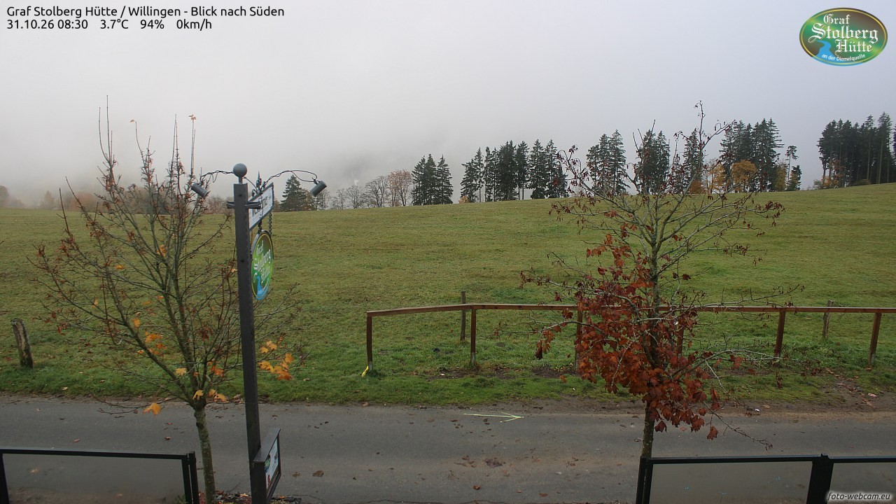 Archiv Foto Webcam Willingen: Graf Stolberg Hütte bei Usseln