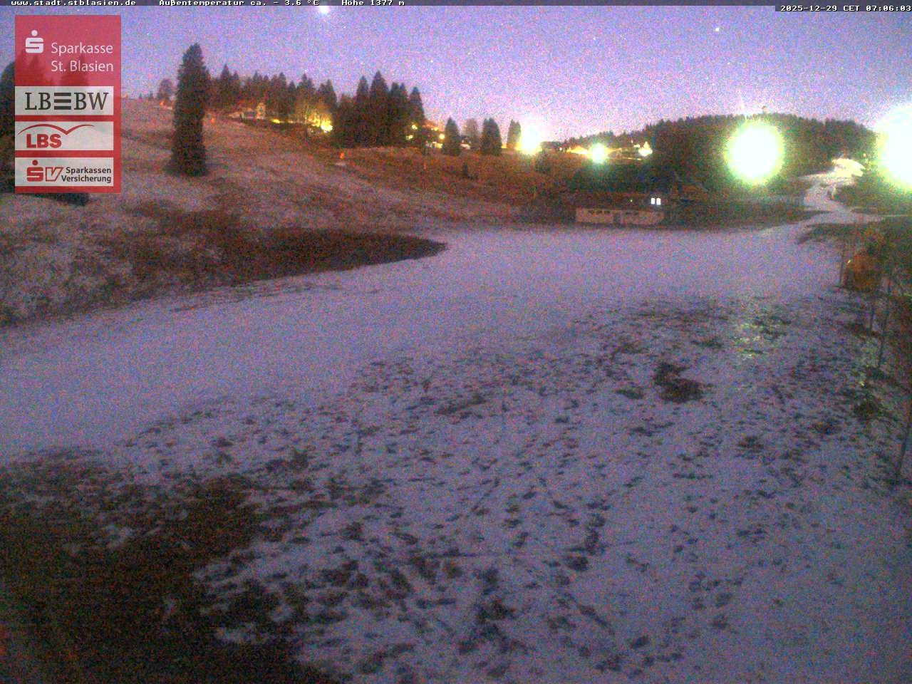 Archiv Foto Webcam Menzenschwander Hütte, Schwarzwald