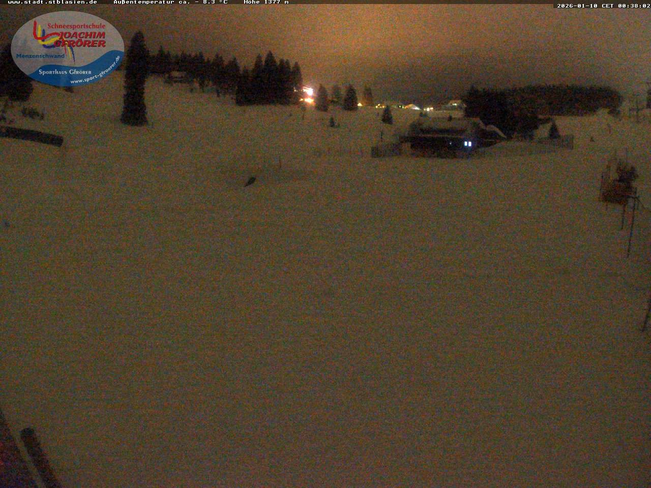 Archiv Foto Webcam Menzenschwander Hütte, Schwarzwald