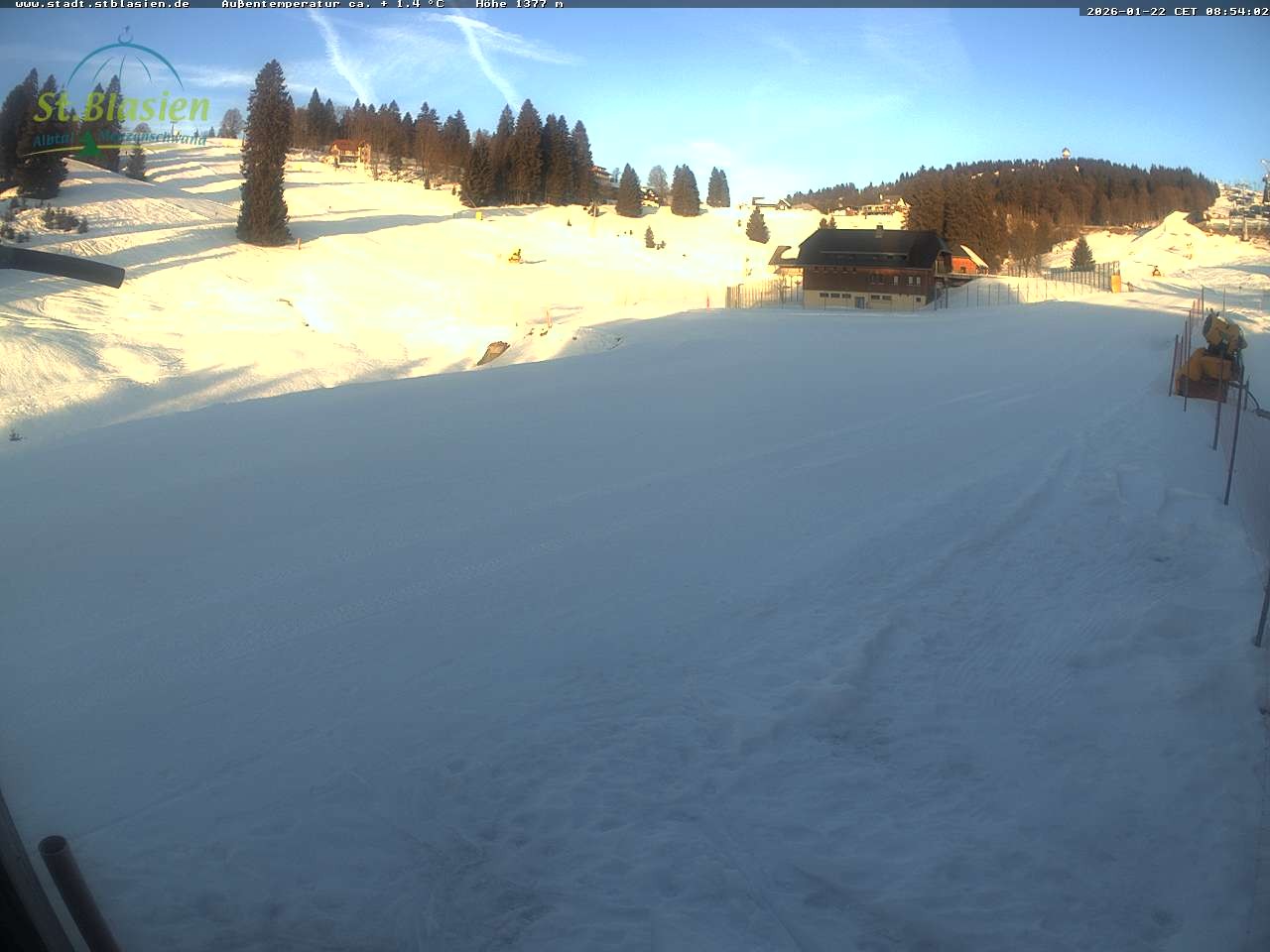 Archiv Foto Webcam Menzenschwander Hütte, Schwarzwald