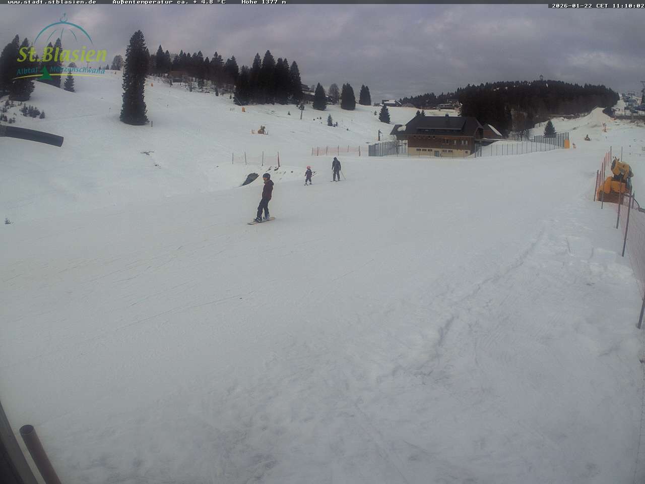 Archiv Foto Webcam Menzenschwander Hütte, Schwarzwald