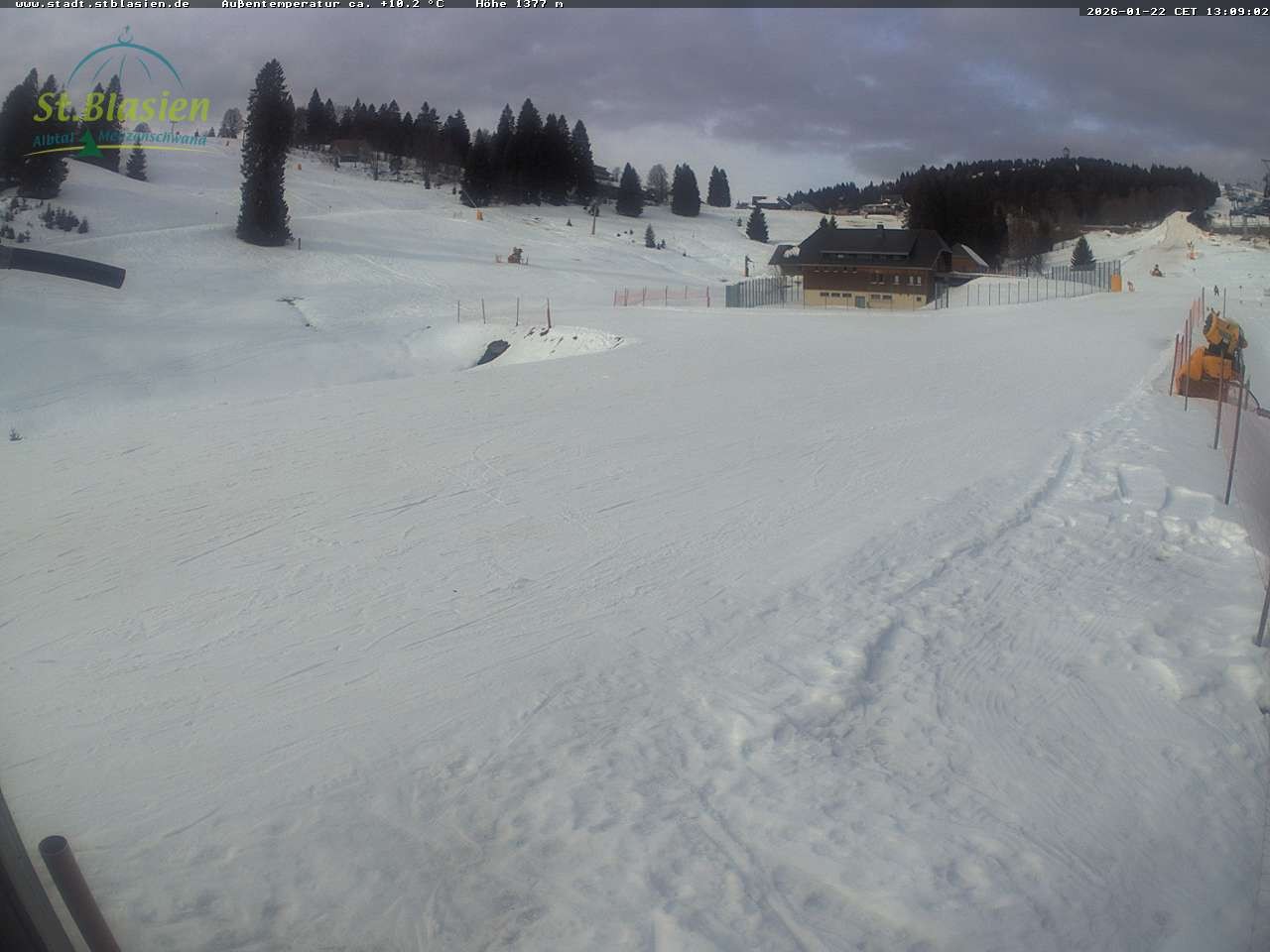 Archiv Foto Webcam Menzenschwander Hütte, Schwarzwald