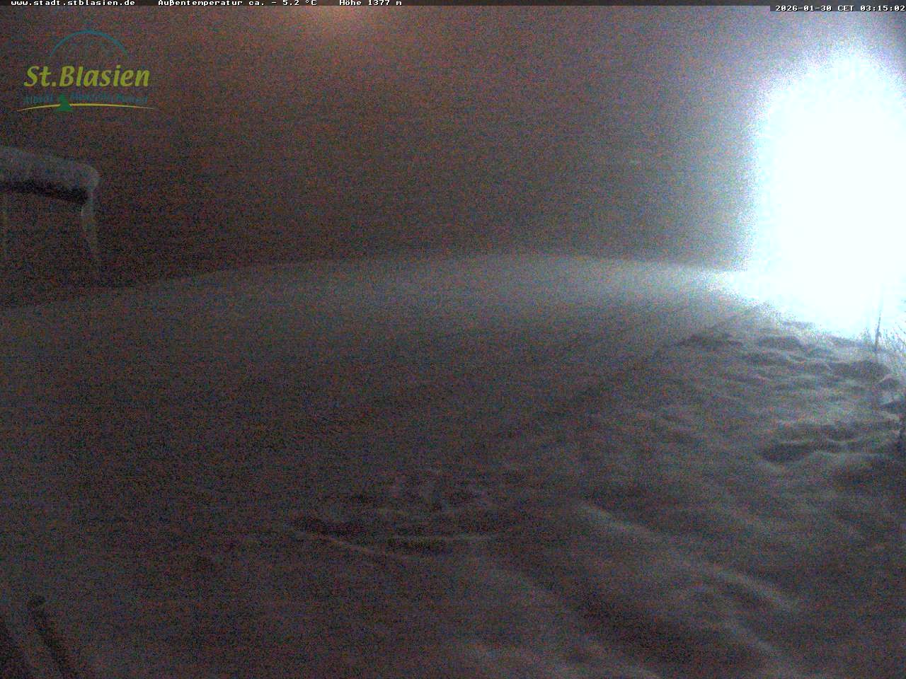Archiv Foto Webcam Menzenschwander Hütte, Schwarzwald