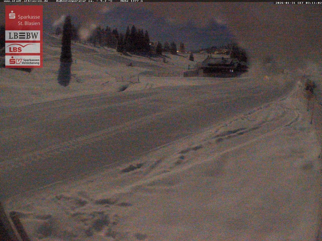 Archived image Webcam Mountain hut Menzenschwand