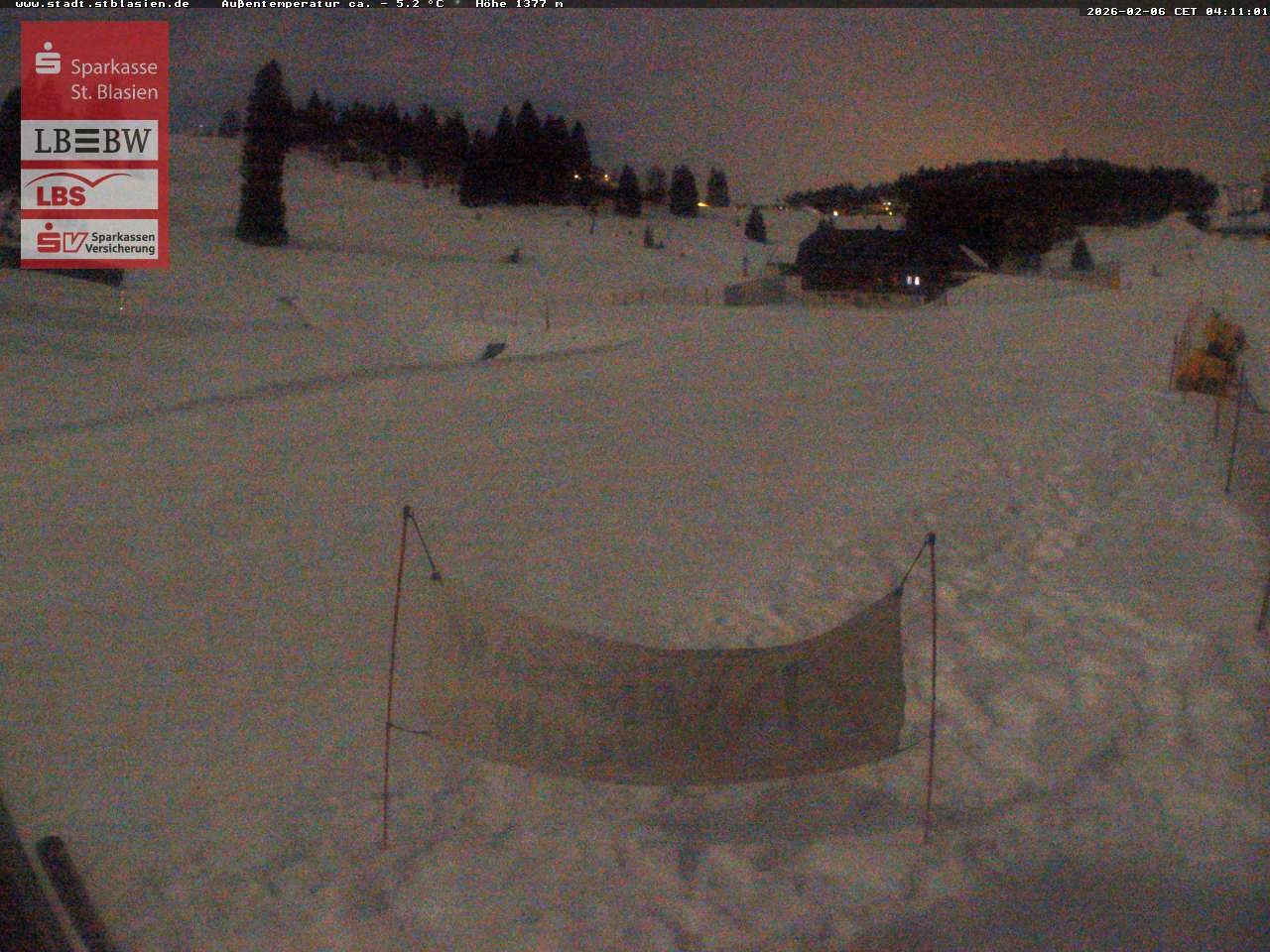 Archiv Foto Webcam Menzenschwander Hütte, Schwarzwald