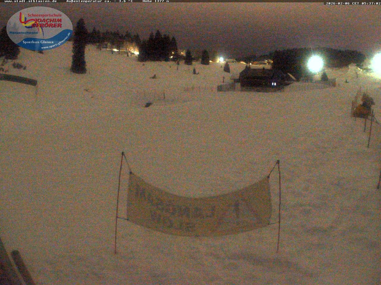 Archiv Foto Webcam Menzenschwander Hütte, Schwarzwald