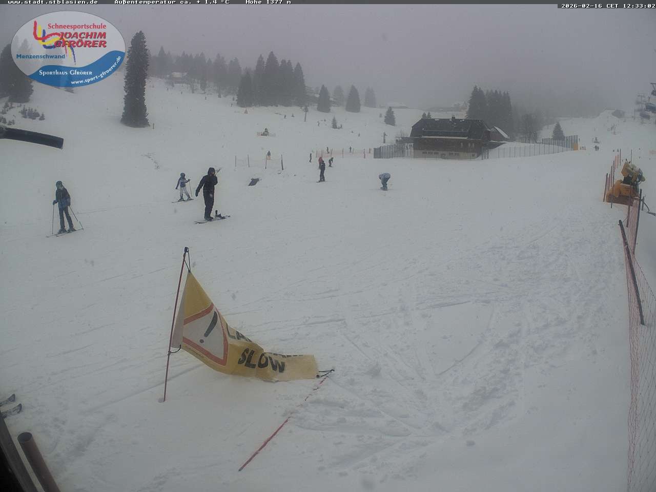 Archiv Foto Webcam Menzenschwander Hütte, Schwarzwald