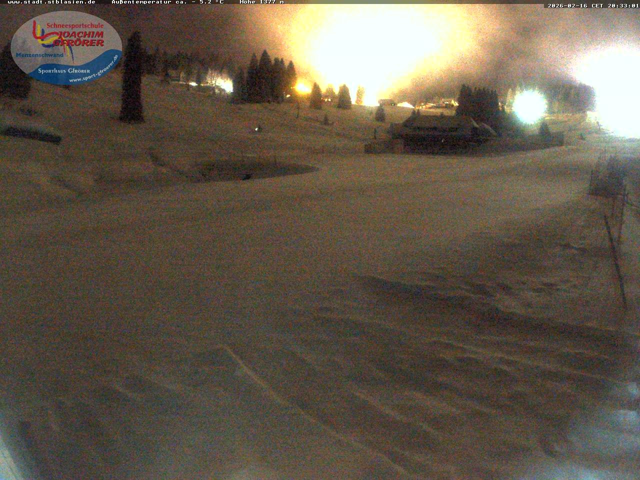 Archiv Foto Webcam Menzenschwander Hütte, Schwarzwald