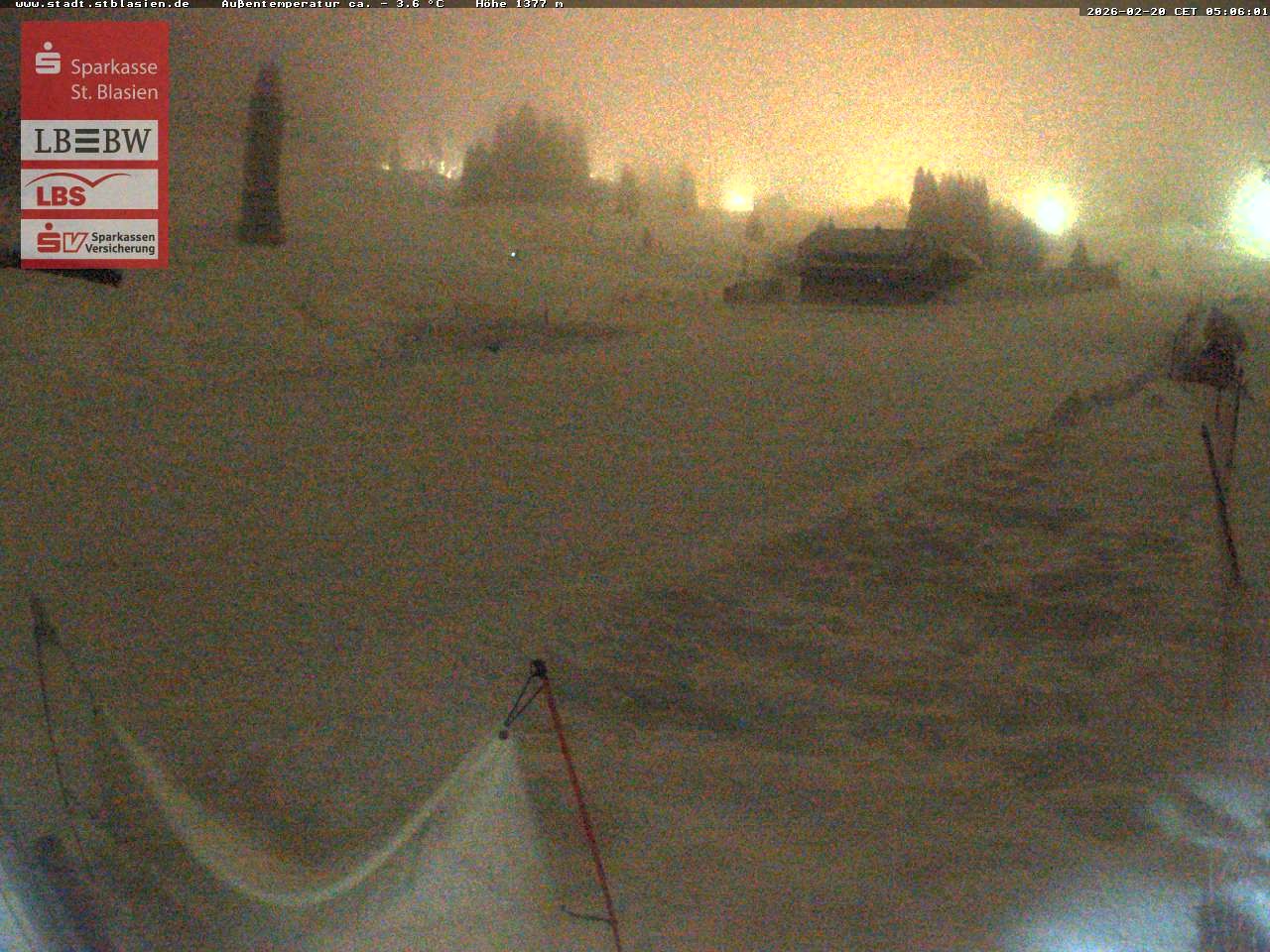 Archiv Foto Webcam Menzenschwander Hütte, Schwarzwald