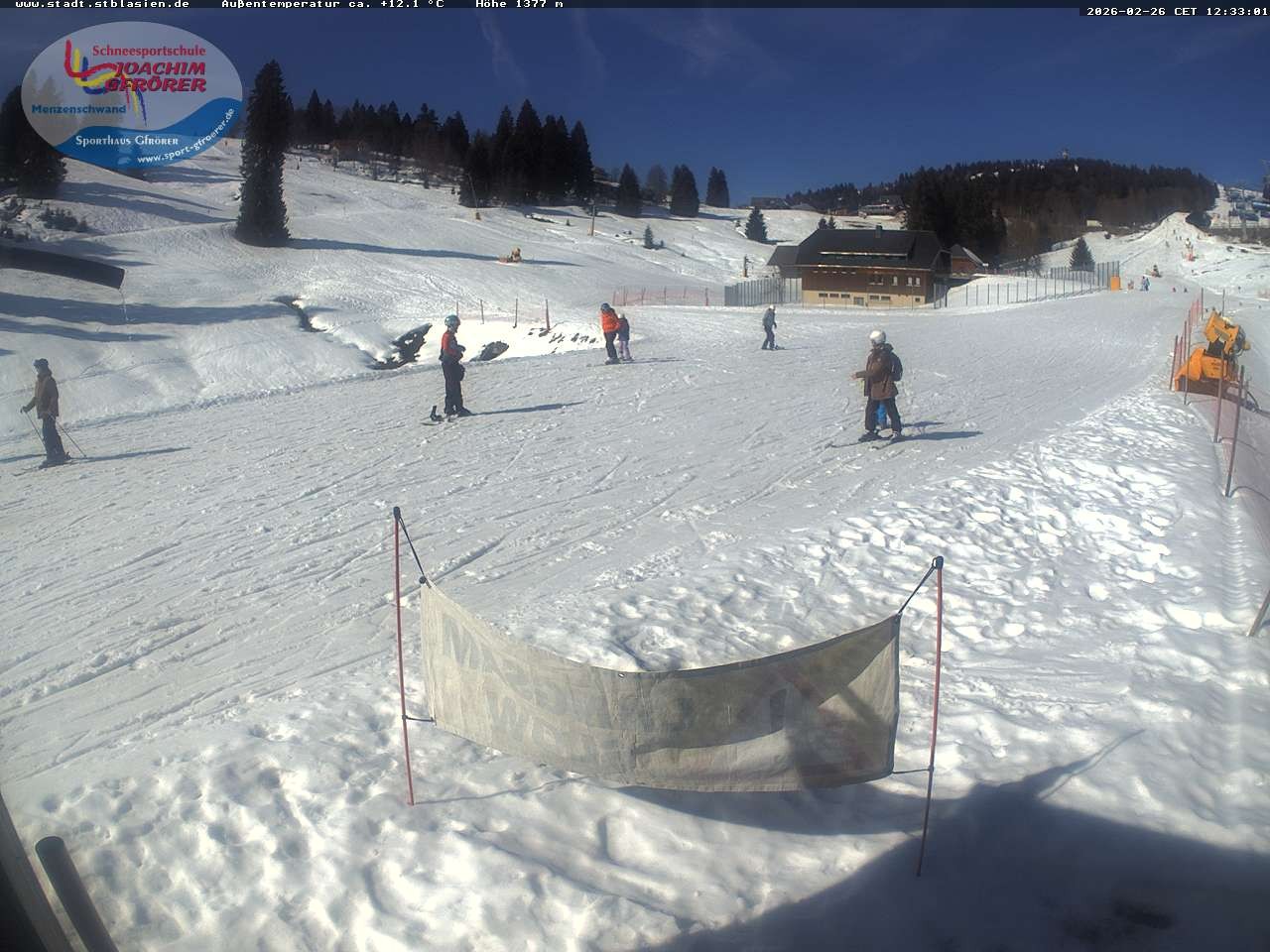 Archived image Webcam Mountain hut Menzenschwand