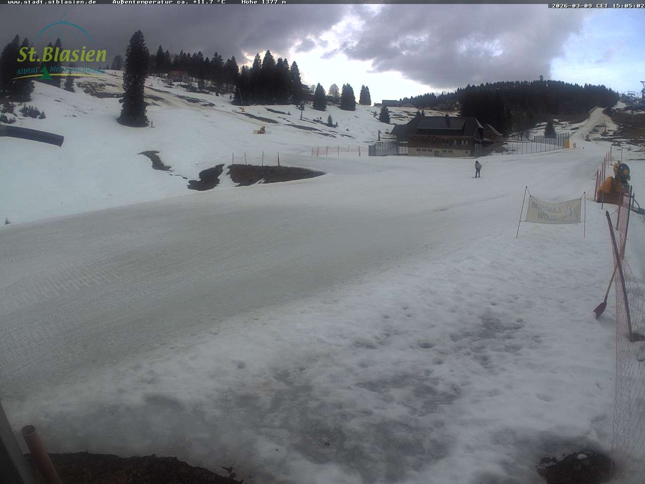 Archiv Foto Webcam Menzenschwander Hütte, Schwarzwald