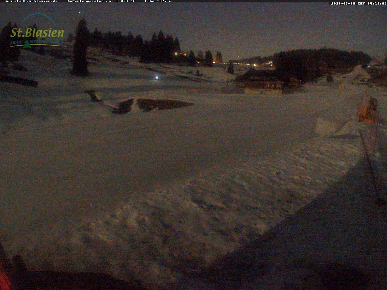 Archiv Foto Webcam Menzenschwander Hütte, Schwarzwald