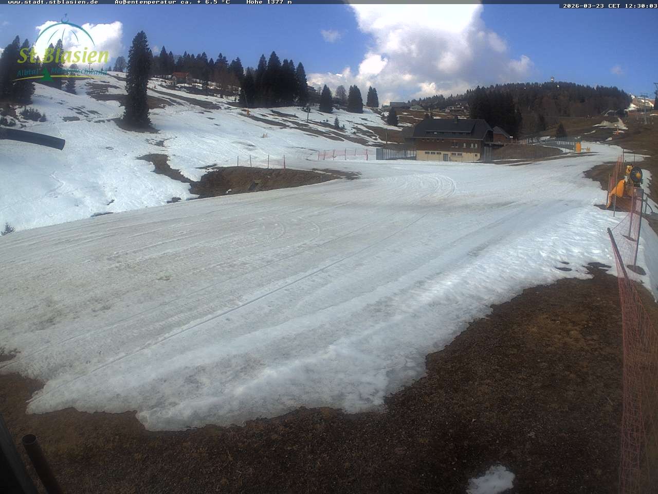 Archiv Foto Webcam Menzenschwander Hütte, Schwarzwald