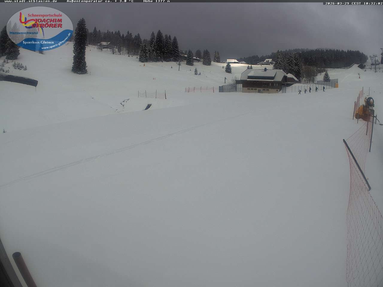 Archiv Foto Webcam Menzenschwander Hütte, Schwarzwald