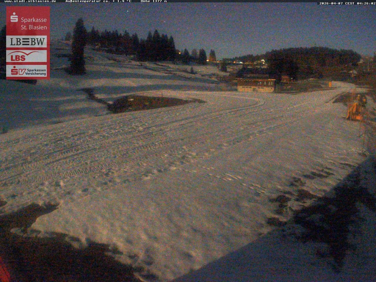 Archived image Webcam Mountain hut Menzenschwand