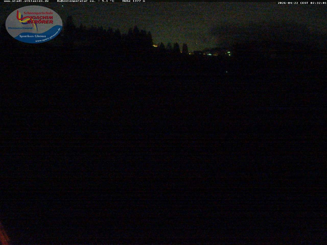 Archiv Foto Webcam Menzenschwander Hütte, Schwarzwald