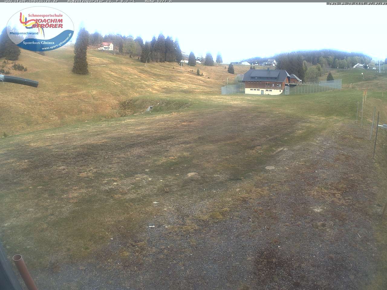 Archiv Foto Webcam Menzenschwander Hütte, Schwarzwald