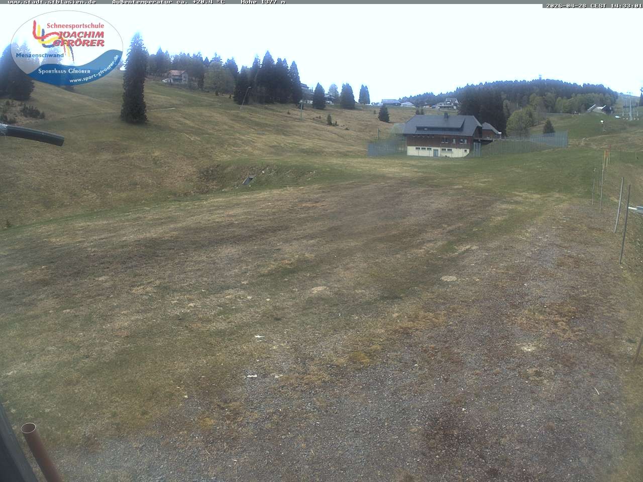 Archiv Foto Webcam Menzenschwander Hütte, Schwarzwald