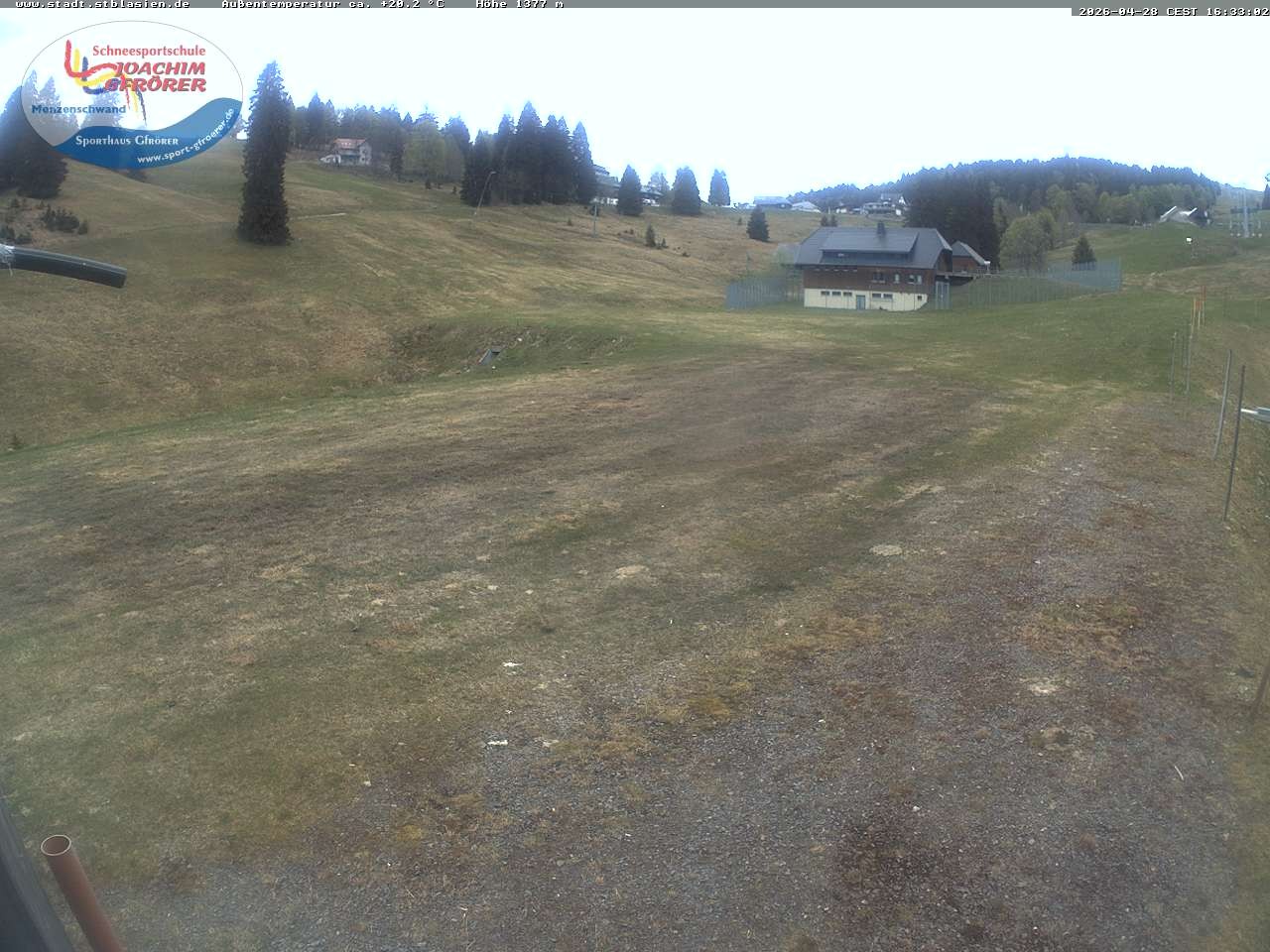 Archiv Foto Webcam Menzenschwander Hütte, Schwarzwald