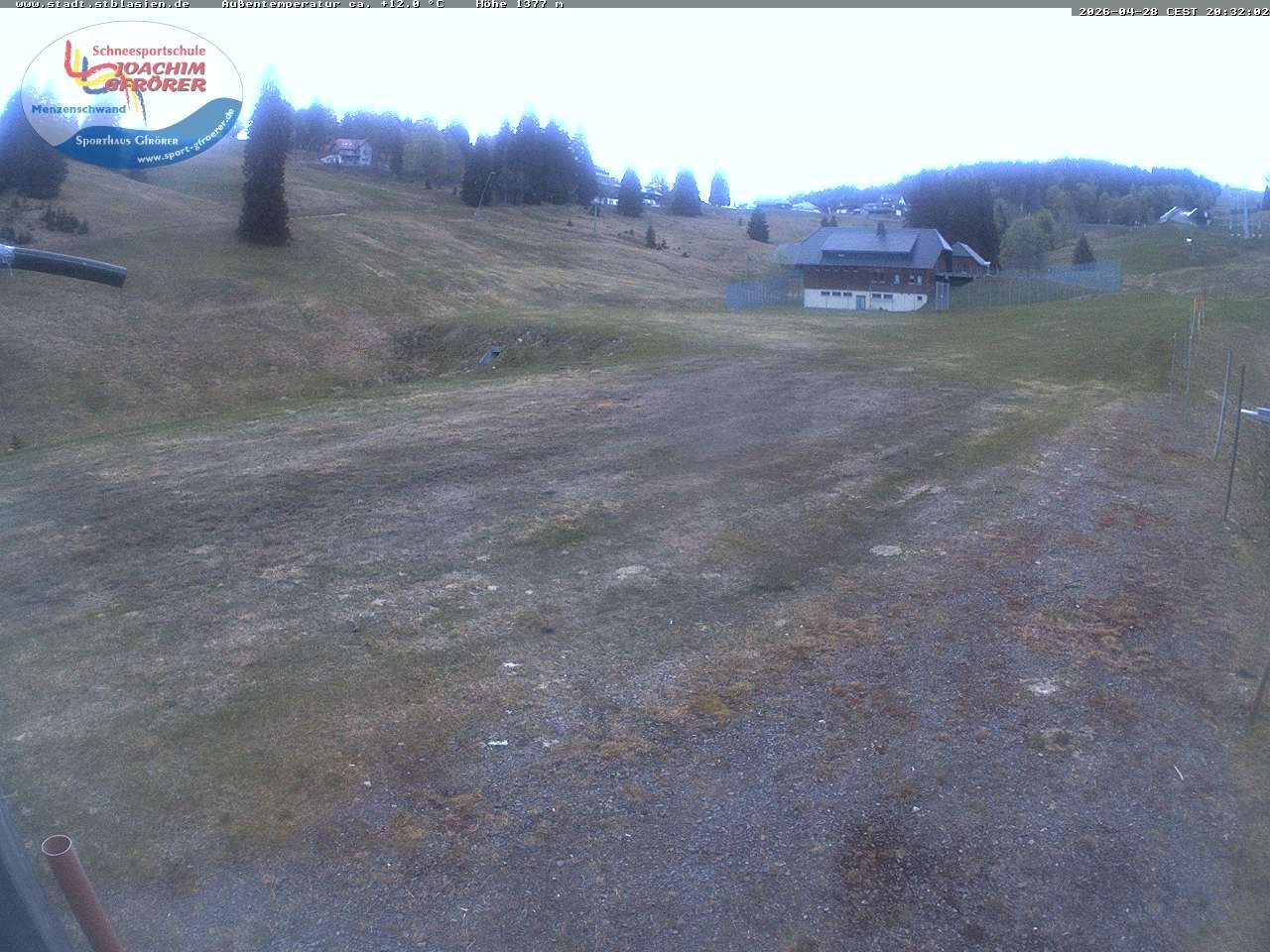 Archiv Foto Webcam Menzenschwander Hütte, Schwarzwald