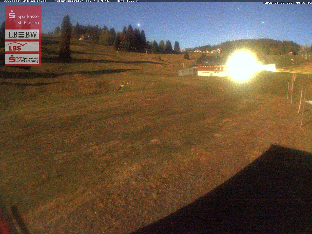 Archived image Webcam Mountain hut Menzenschwand