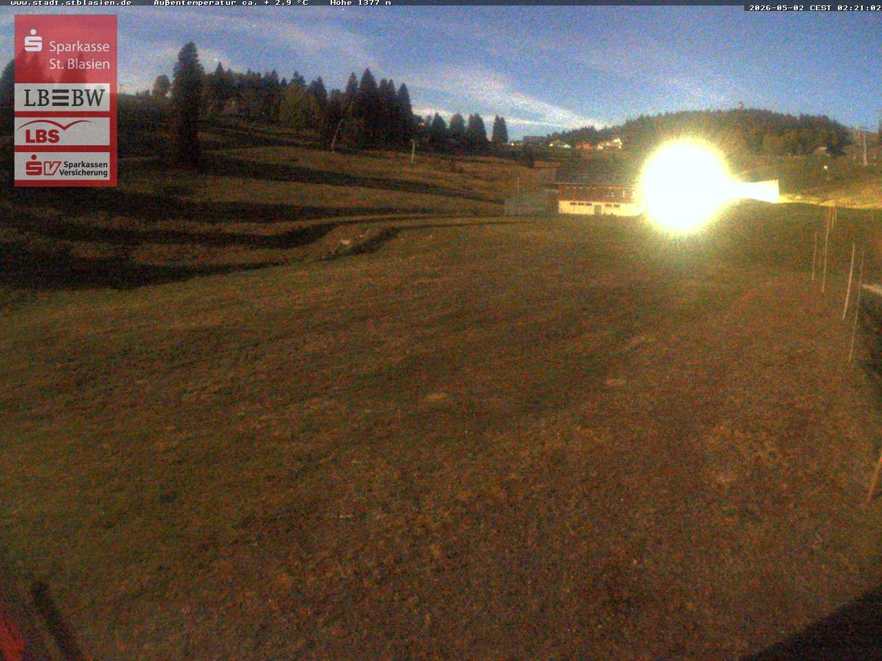Archived image Webcam Mountain hut Menzenschwand