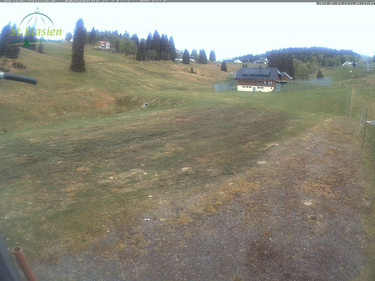 Archived image Webcam Mountain hut Menzenschwand