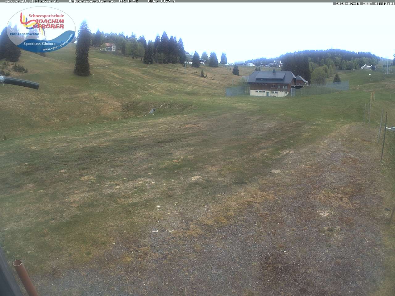 Archived image Webcam Mountain hut Menzenschwand