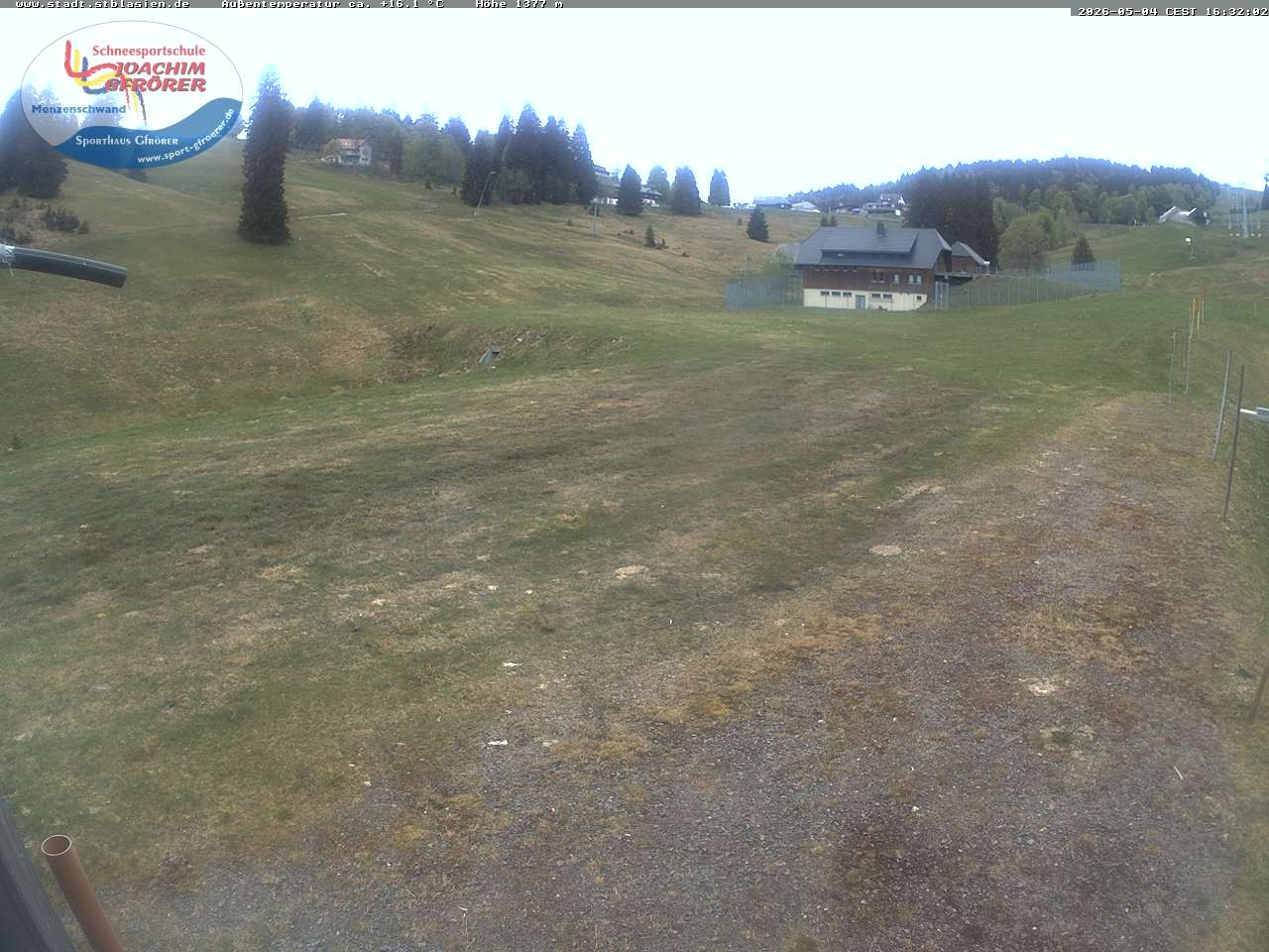Archived image Webcam Mountain hut Menzenschwand