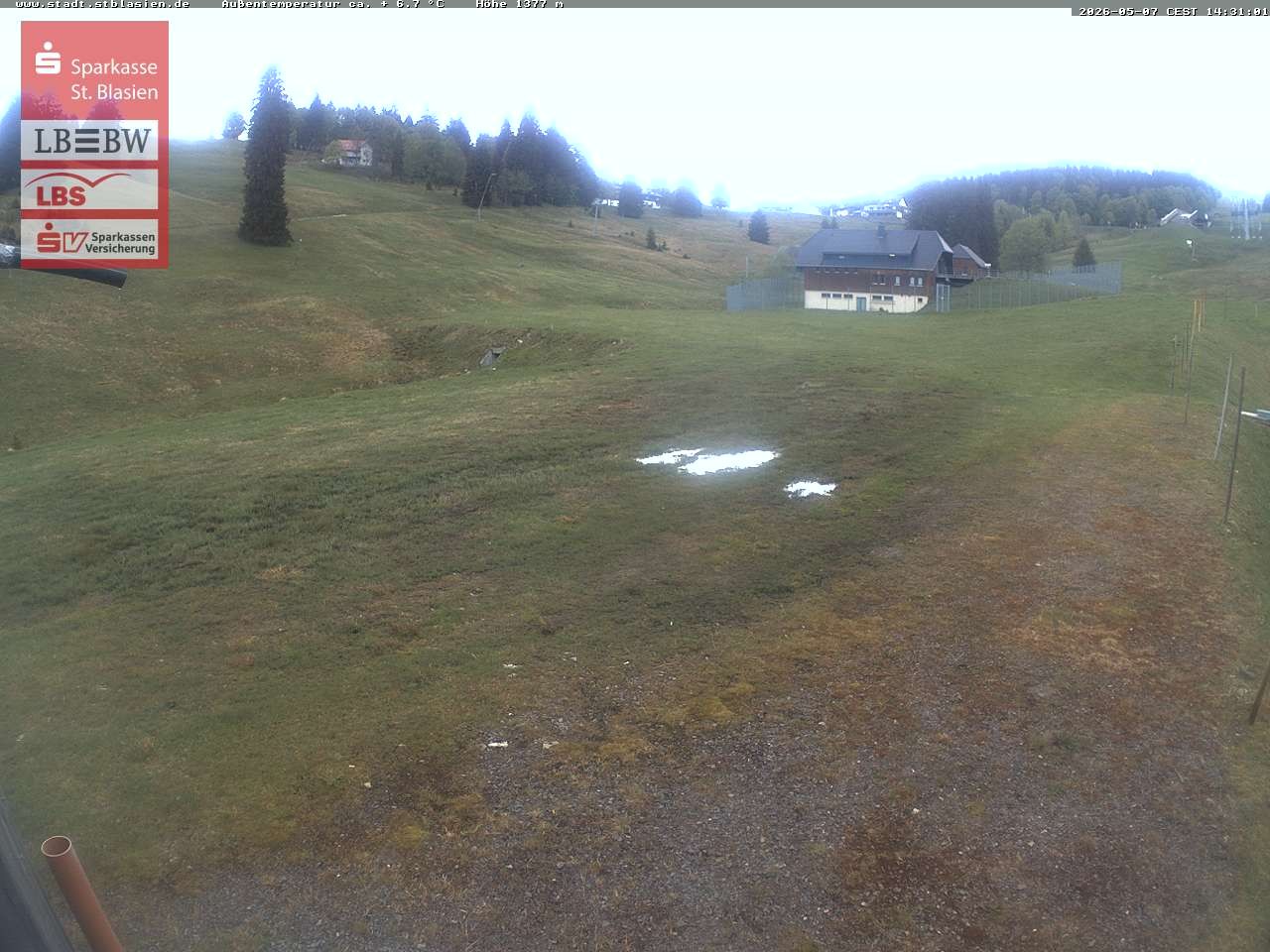 Archived image Webcam Mountain hut Menzenschwand