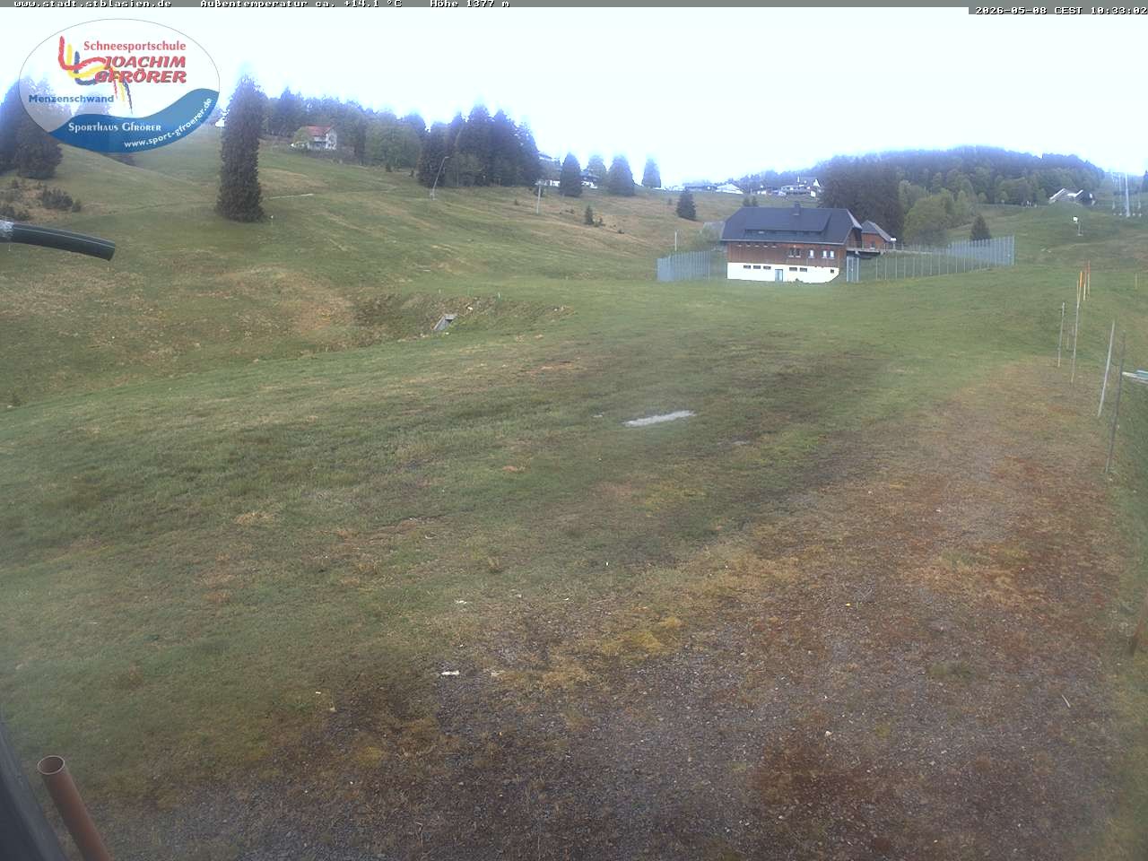 Archiv Foto Webcam Menzenschwander Hütte, Schwarzwald