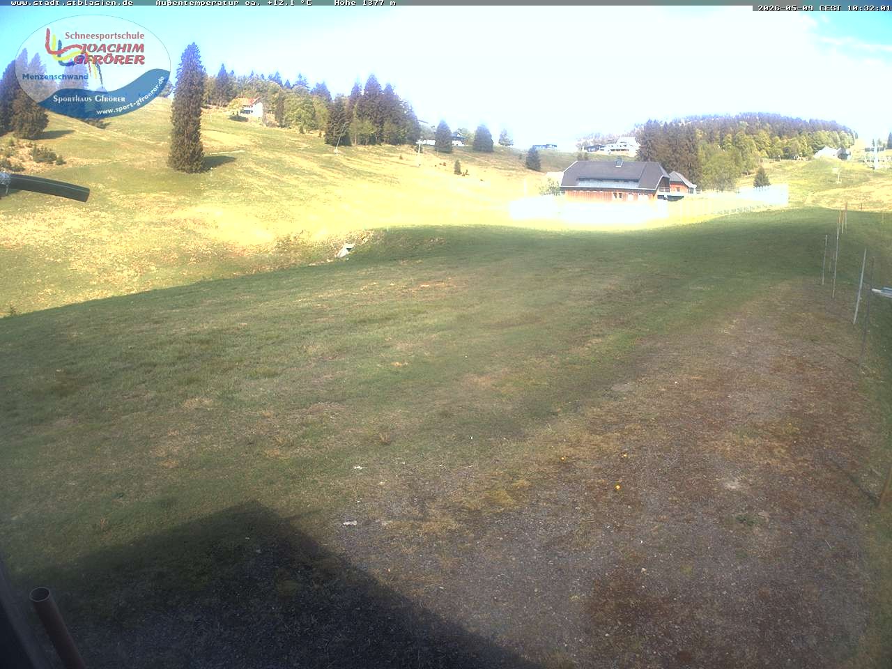 Archiv Foto Webcam Menzenschwander Hütte, Schwarzwald