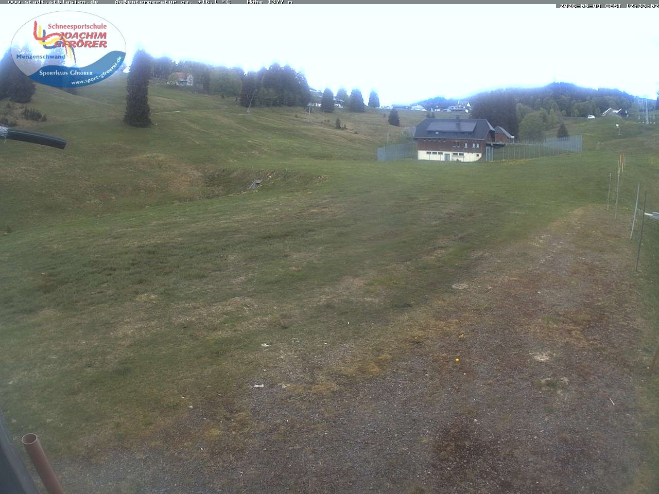 Archiv Foto Webcam Menzenschwander Hütte, Schwarzwald