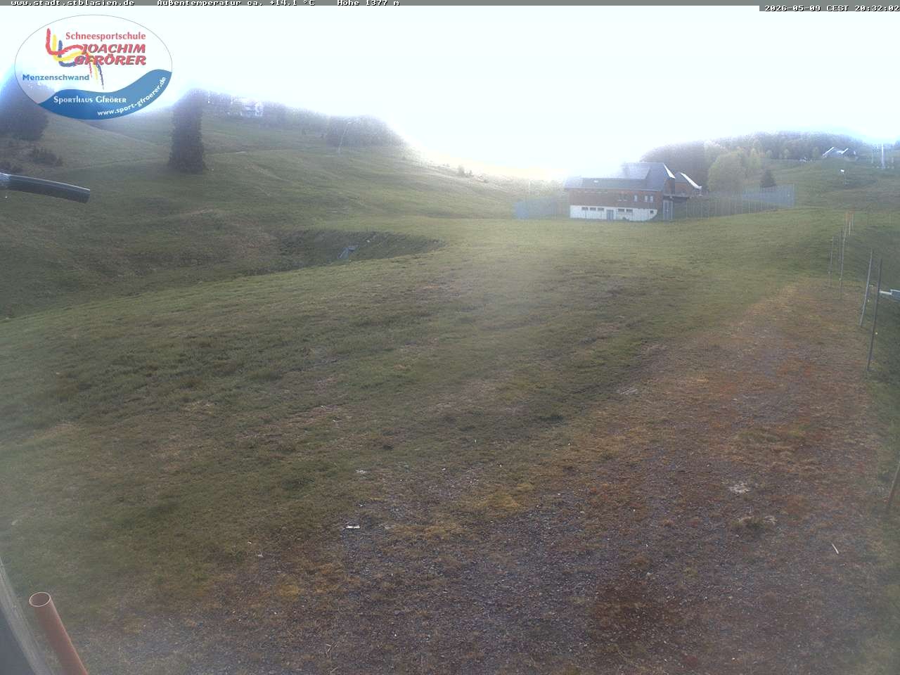 Archiv Foto Webcam Menzenschwander Hütte, Schwarzwald