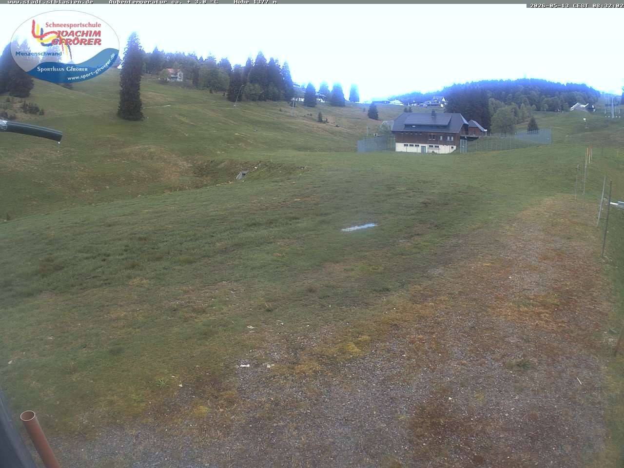 Archived image Webcam Mountain hut Menzenschwand