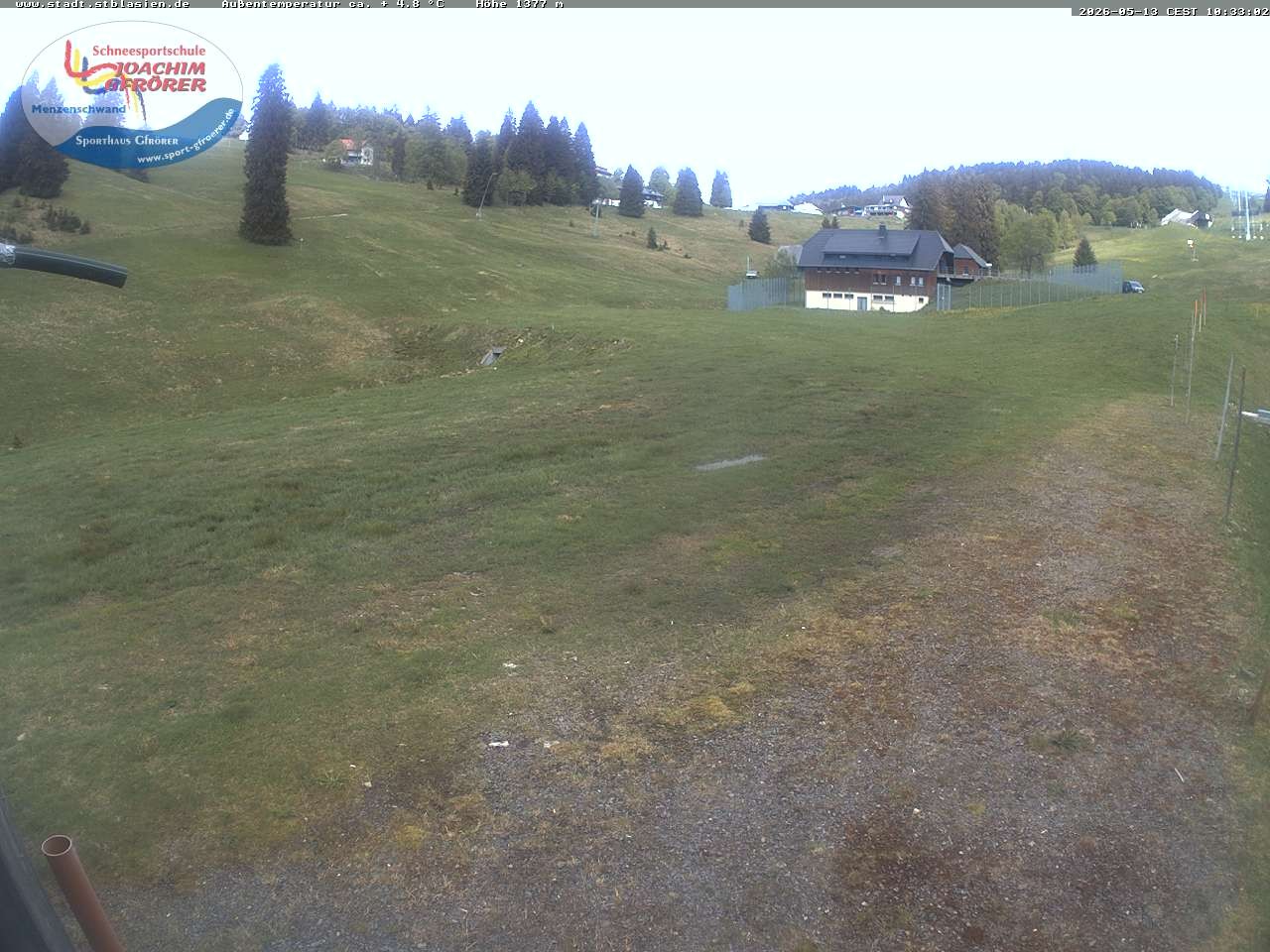 Archived image Webcam Mountain hut Menzenschwand