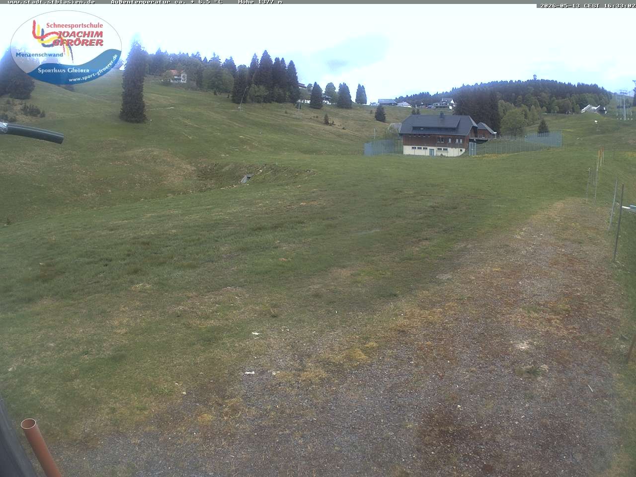 Archived image Webcam Mountain hut Menzenschwand