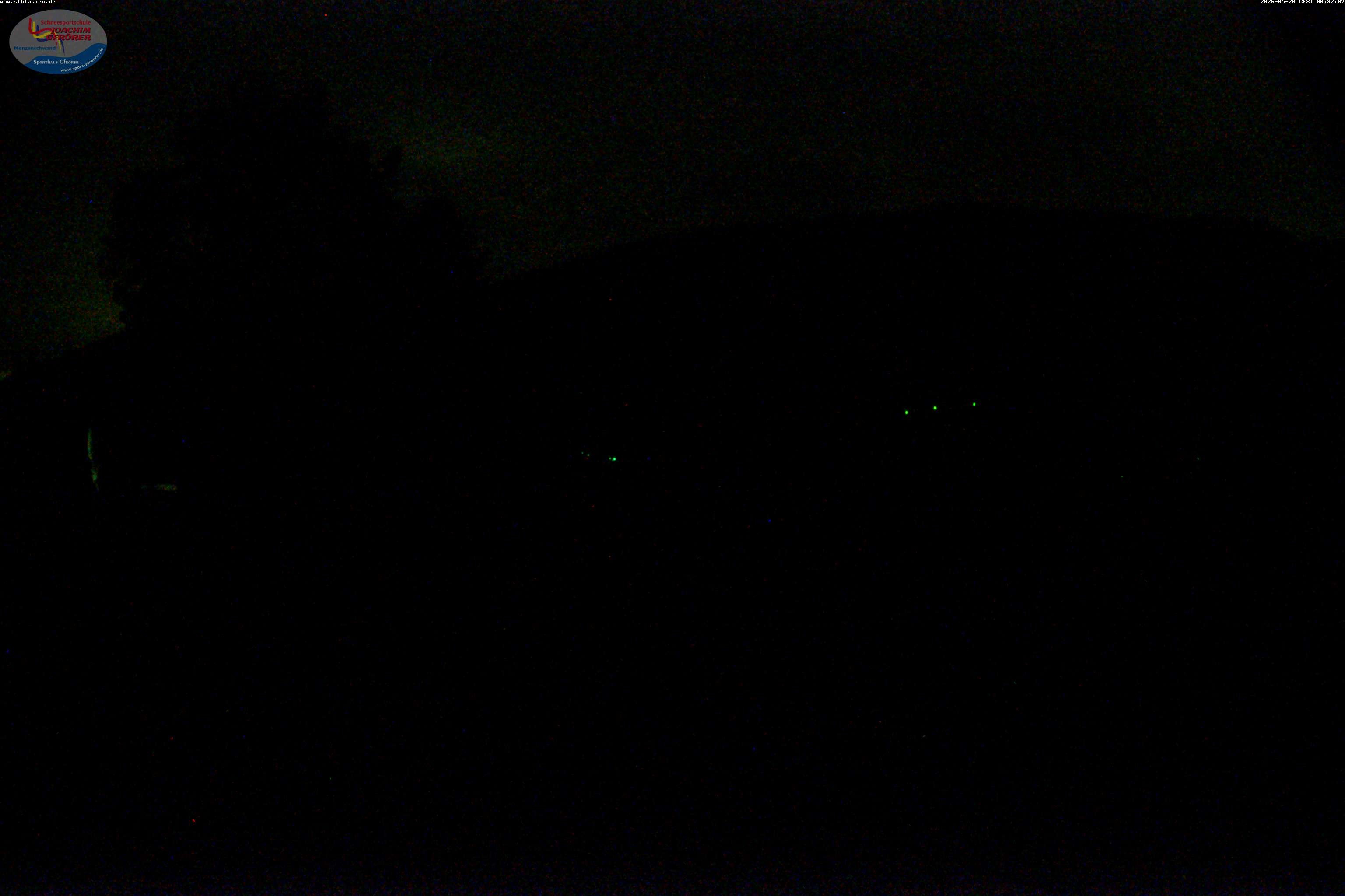 Archiv Foto Webcam Menzenschwander Hütte, Schwarzwald