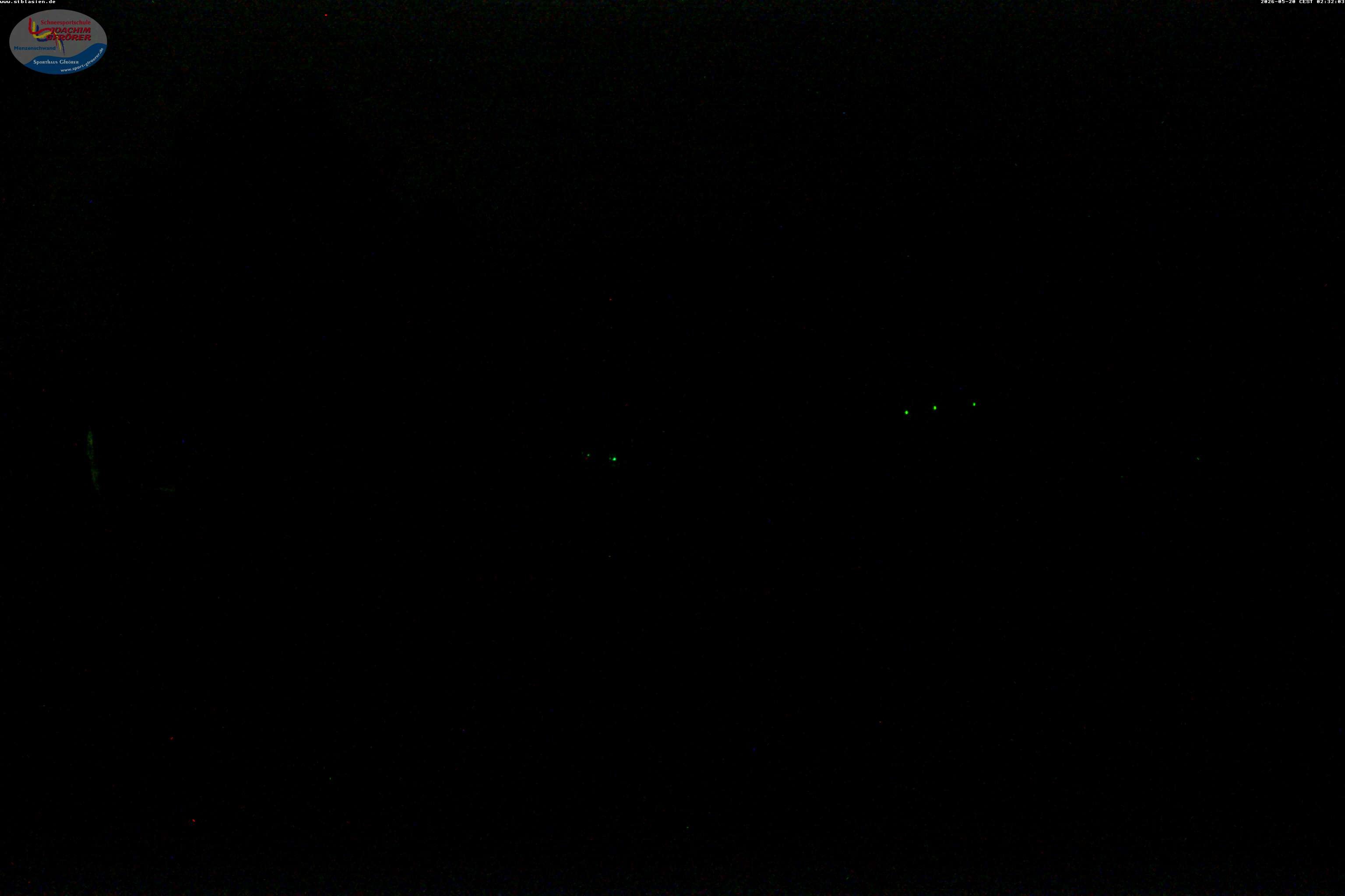 Archiv Foto Webcam Menzenschwander Hütte, Schwarzwald