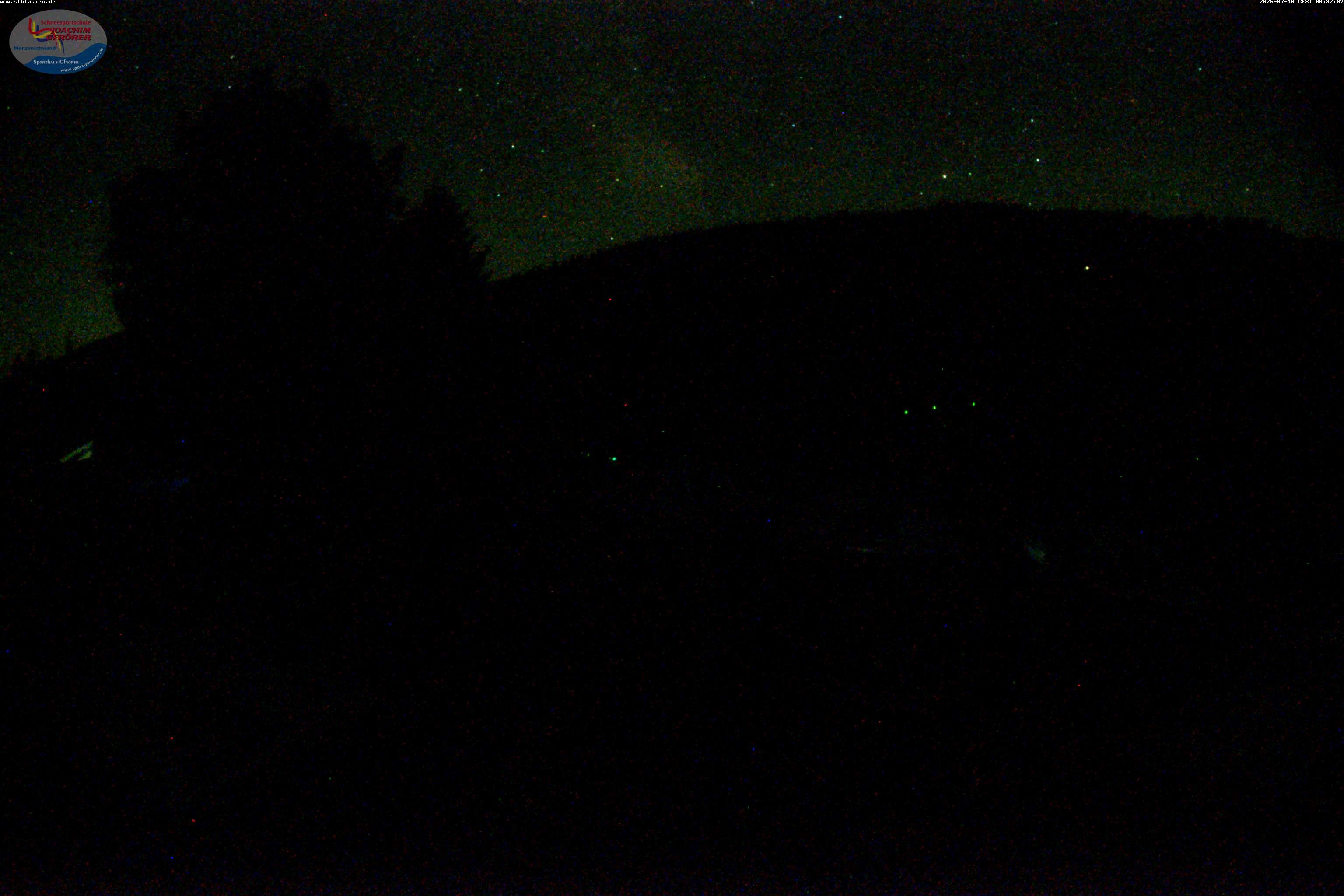 Archiv Foto Webcam Menzenschwander Hütte, Schwarzwald