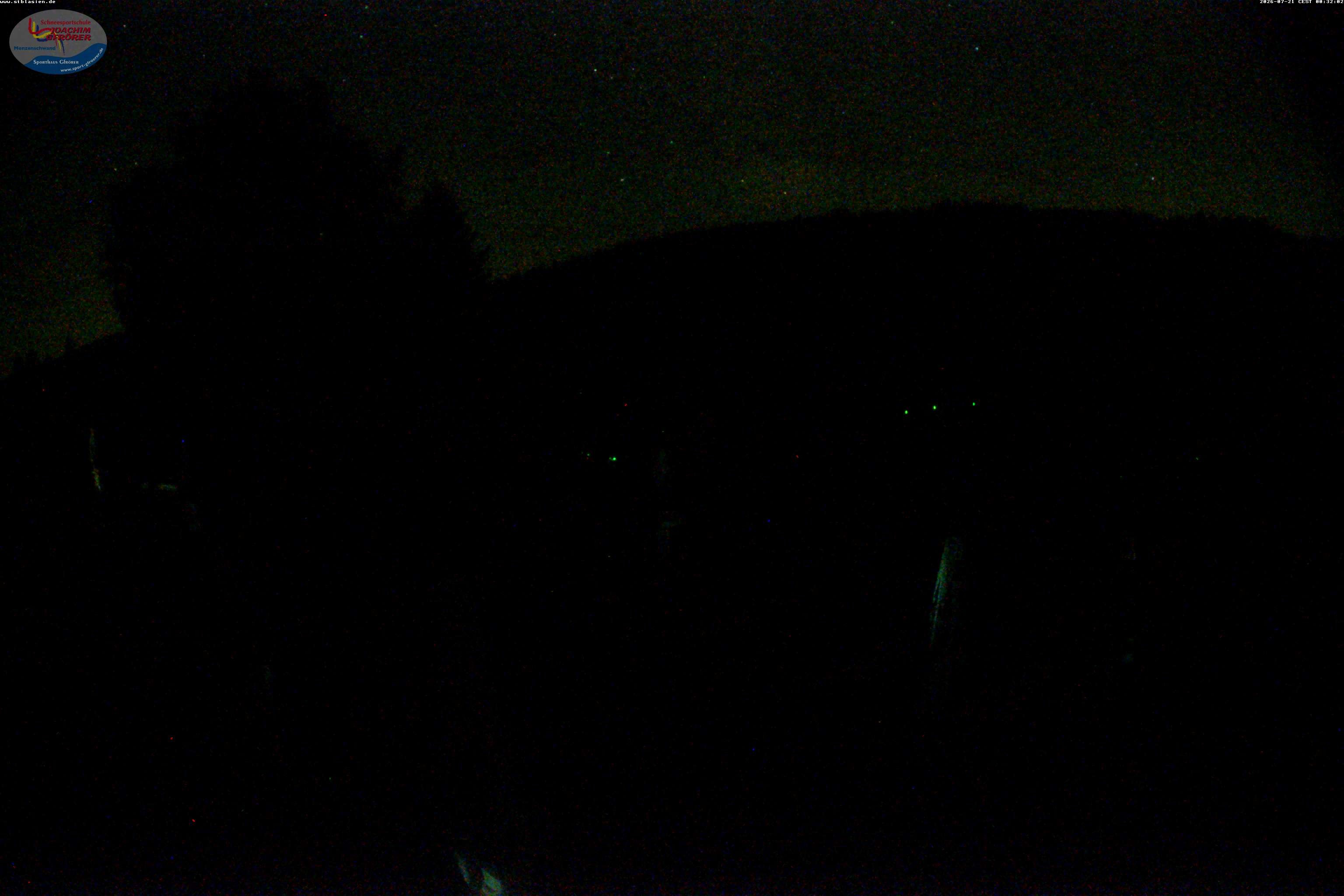 Archiv Foto Webcam Menzenschwander Hütte, Schwarzwald