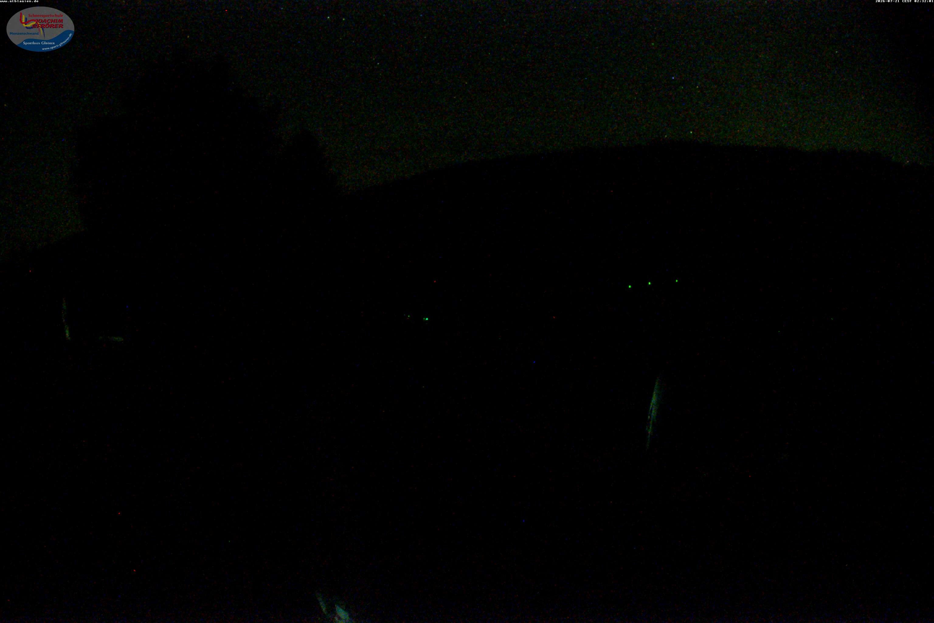 Archiv Foto Webcam Menzenschwander Hütte, Schwarzwald