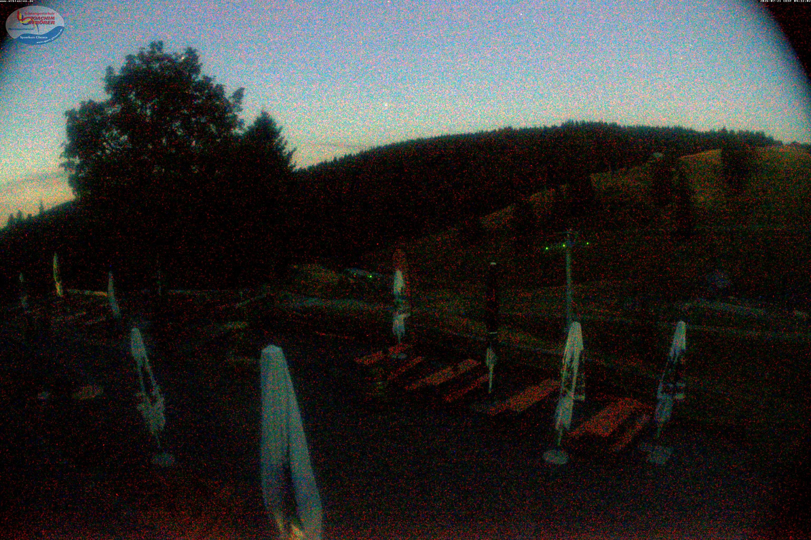 Archiv Foto Webcam Menzenschwander Hütte, Schwarzwald