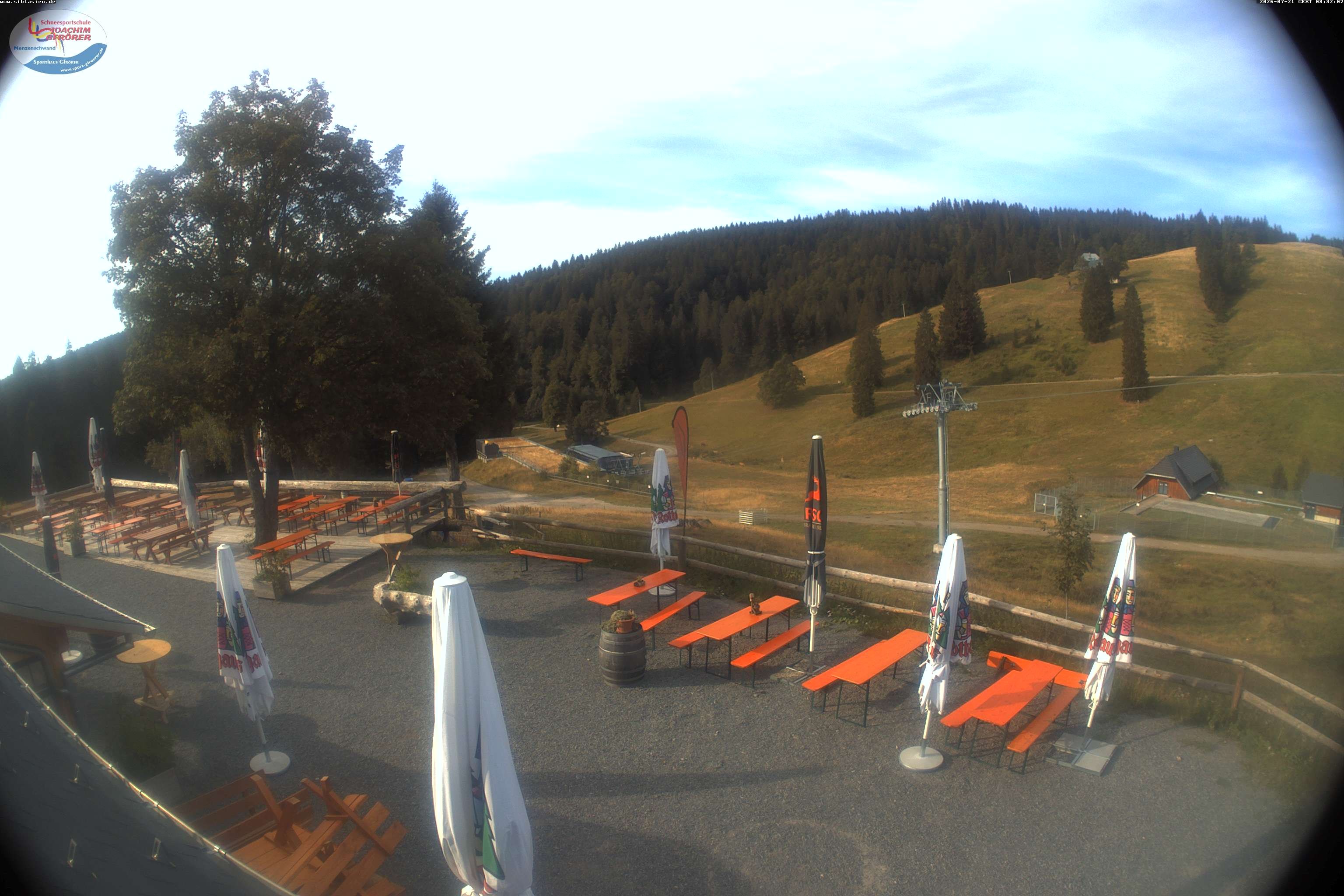 Archiv Foto Webcam Menzenschwander Hütte, Schwarzwald