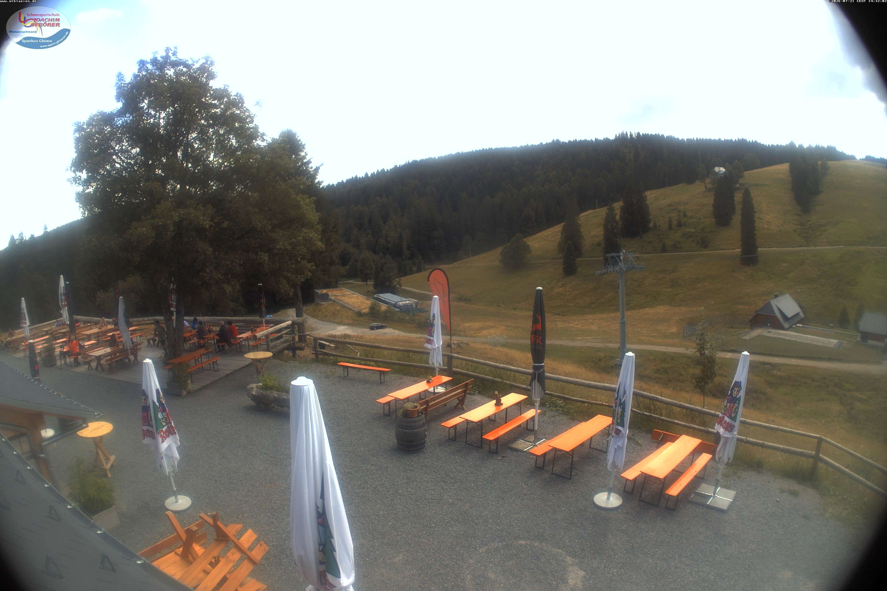 Archiv Foto Webcam Menzenschwander Hütte, Schwarzwald