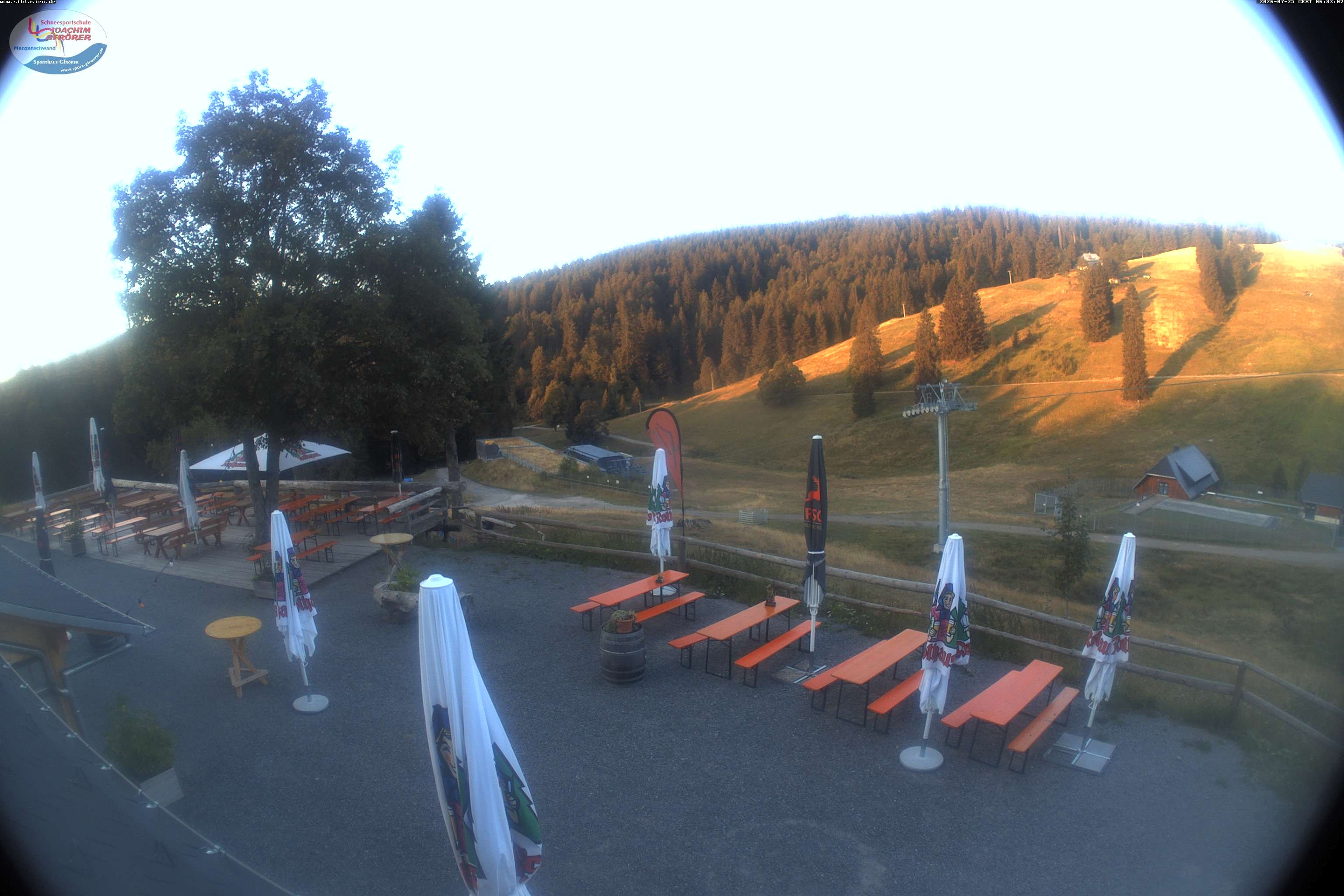 Archived image Webcam Mountain hut Menzenschwand