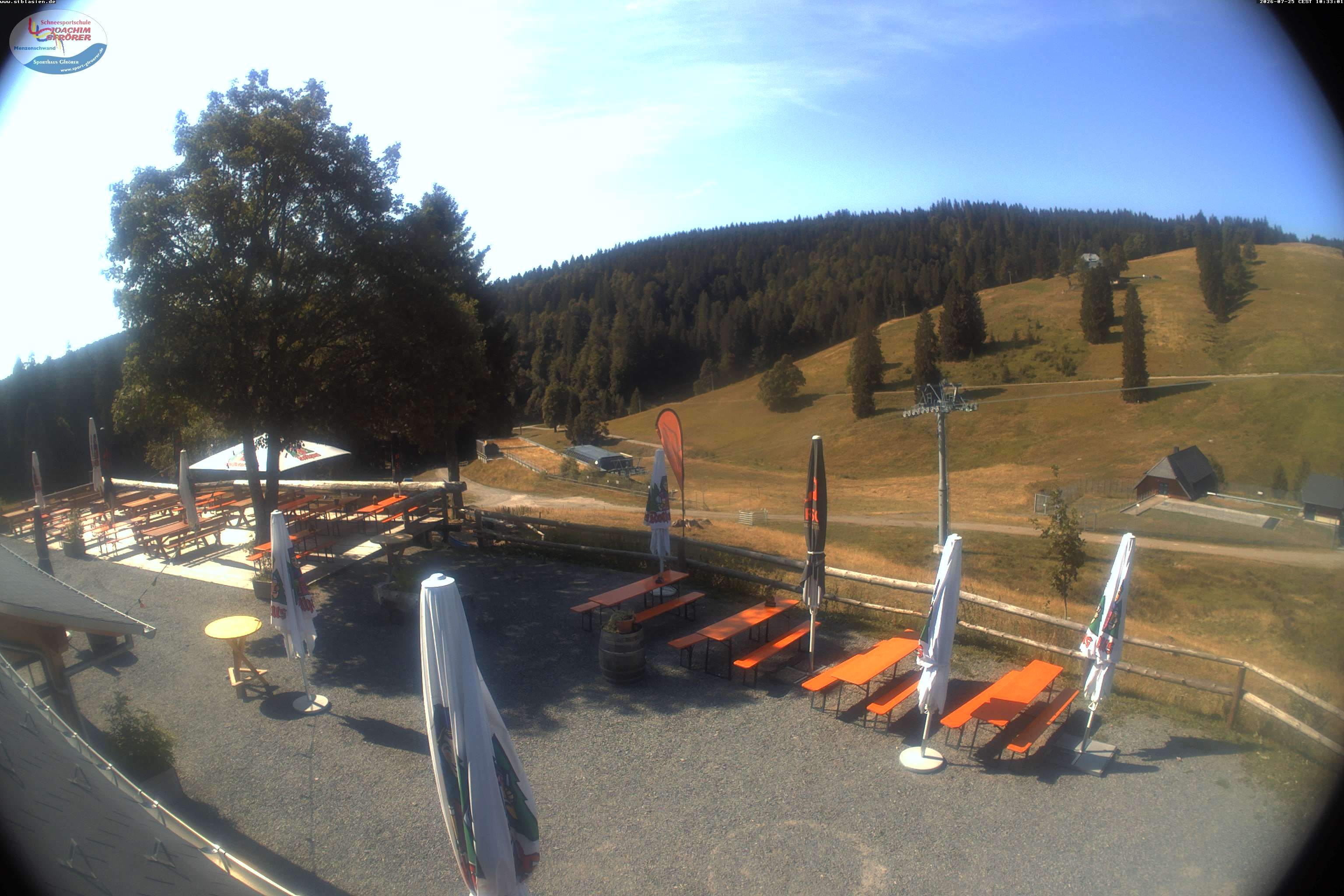 Archived image Webcam Mountain hut Menzenschwand