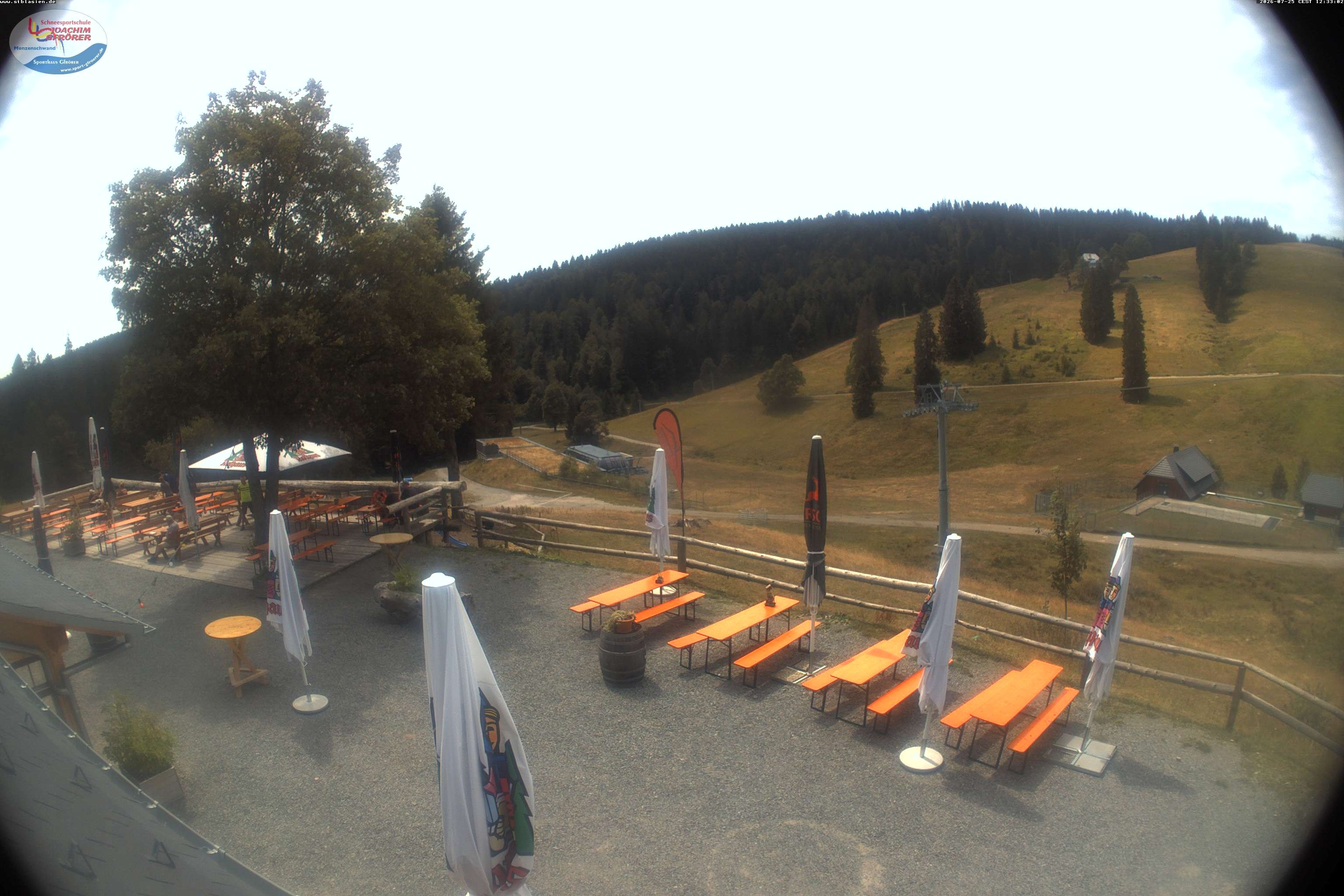 Archived image Webcam Mountain hut Menzenschwand
