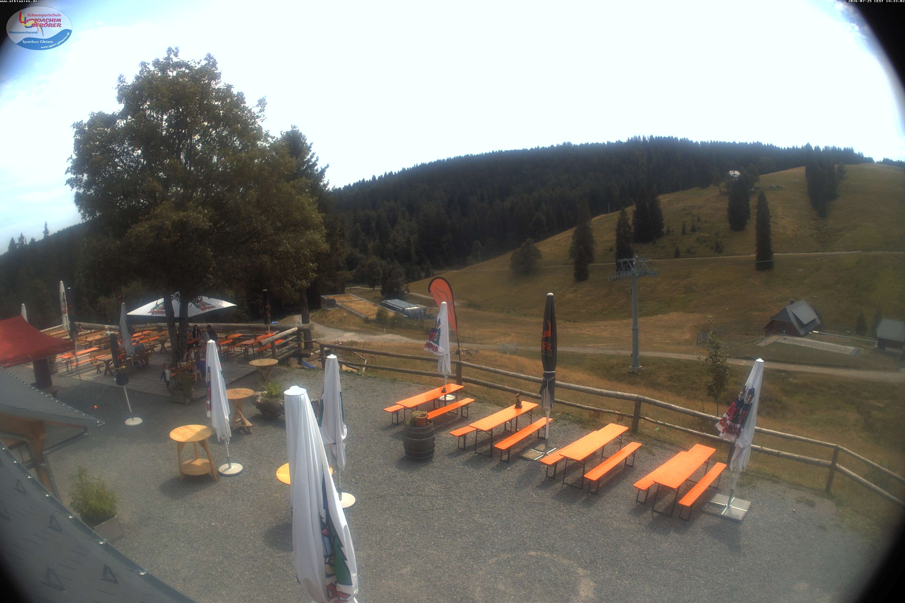 Archived image Webcam Mountain hut Menzenschwand