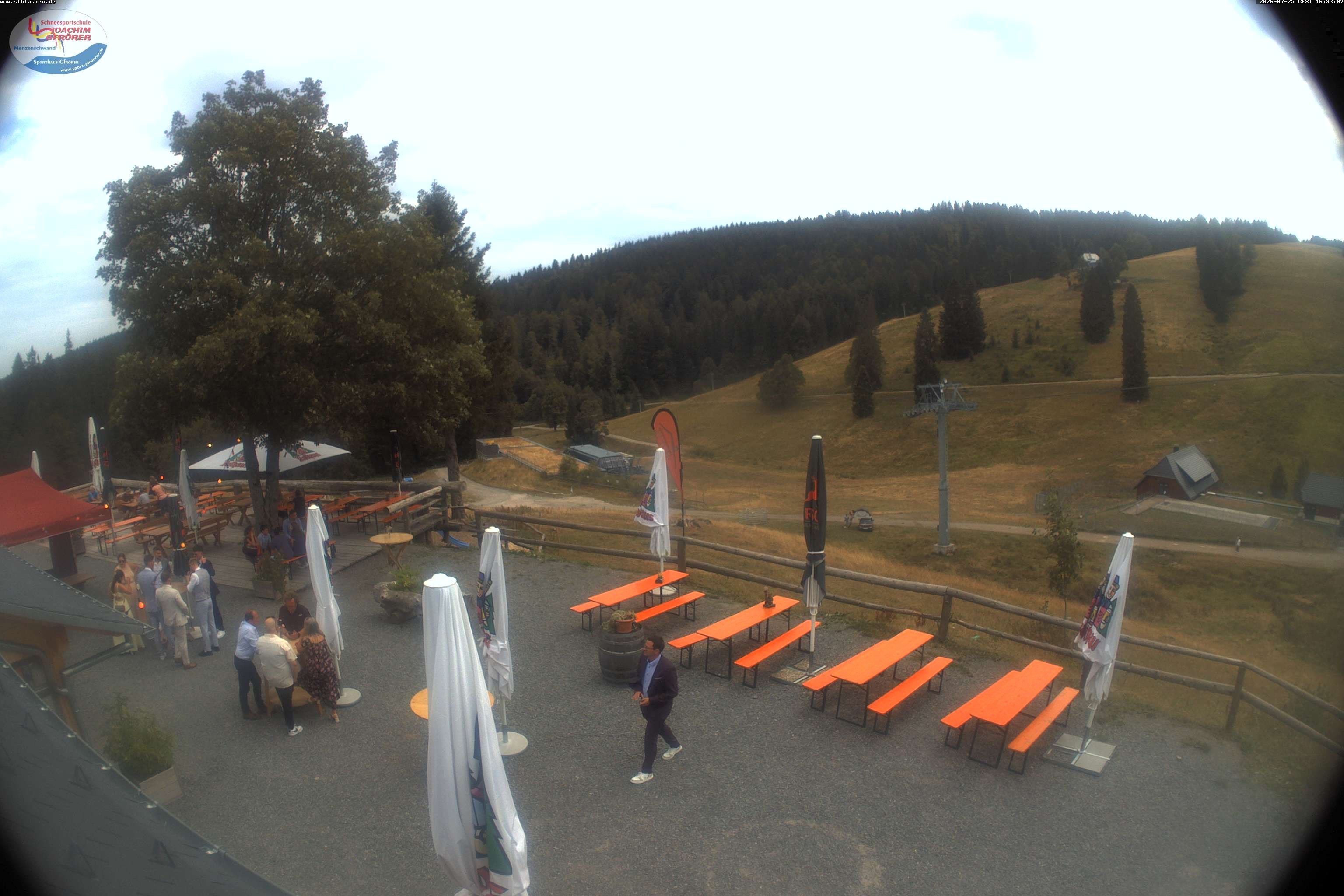 Archived image Webcam Mountain hut Menzenschwand